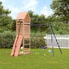 vidaXL Outdoor Playset Natural wood and Blue