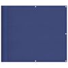 vidaXL Balcony Screen Blue 35.4x315.0" 100% Polyester Oxford