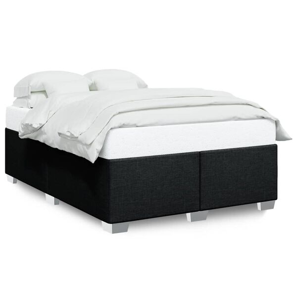 vidaXL Bed Frame Black
