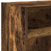 vidaXL TV Cabinet Smoked oak Engineered wood Medium TV Cabinet
