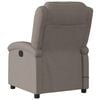 vidaXL Massage Recliner Chair Taupe