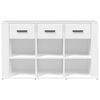 vidaXL Sideboard White Engineered wood Medium Sideboard Rectangular