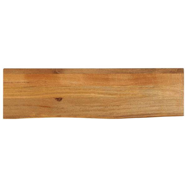 vidaXL Table Top Oak Solid mango wood 39.4 x 7.9 in Wood Grain