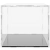 vidaXL Display Box Transparent 13.4x6.3x5.5" Acrylic