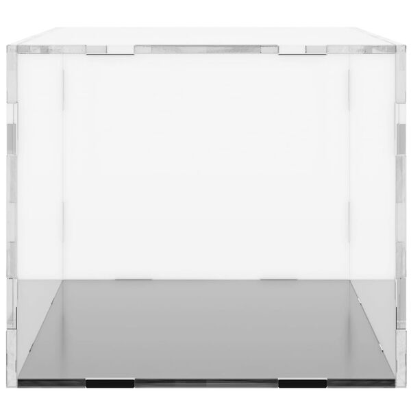 vidaXL Display Box Transparent 13.4x6.3x5.5" Acrylic