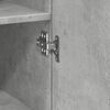 vidaXL Highboard Concrete Grey Engineered wood Highboard Rectangular