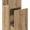 vidaXL Bathroom Cabinet Artisan Oak Engineered Wood Tall and Narrow