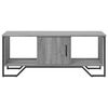 vidaXL Coffee Table Gray Sonoma Engineered wood 39.4 x 20.1 x 15.7 in