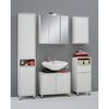 FMD Under-sink Bathroom Cabinet White Melamine-covered chipboard Standard