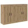 vidaXL Wall-mounted Cabinets Wall-mounted 2 pcs Artisan Oak