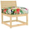 vidaXL Pallet Cushion for suitable for Seat Multicolour 60 x 40 x 8 cm