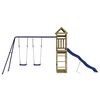 vidaXL Outdoor Playset Pinewood Vacuum pressure-treated pinewood Large