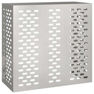 vidaXL Air Conditioner Cover Silver 43.31 x 19.69 x 41.34 in