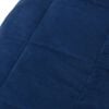 vidaXL Weighted Blanket Blue