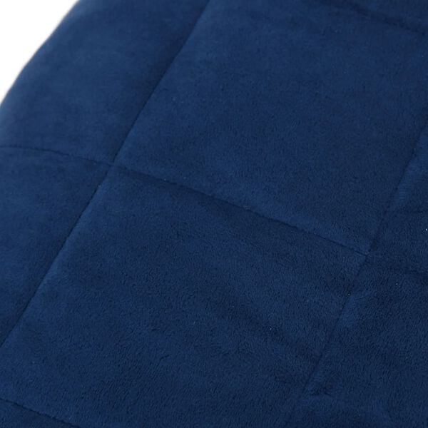 vidaXL Weighted Blanket Blue