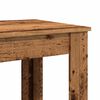 vidaXL Bar Table Old Wood 40.2x19.7x40.7" Engineered Wood