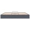 vidaXL Ottoman Bed Dark Grey Velvet, Metal, Plywood, Engineered Wood Full