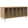 vidaXL Record Cabinet with Shelf Artisan oak 39.37 x 14.96 x 18.90 in