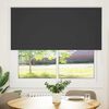 vidaXL Roller Blind Black 100% polyester 57.1x68.9 in Rollable