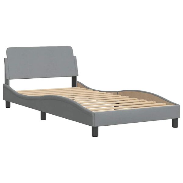 vidaXL Bed Frame Light Gray