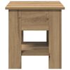 vidaXL Coffee Table Artisan Oak Engineered Wood Medium Coffee Table