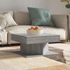 vidaXL Coffee Table Grey Sonoma Engineered wood 22.4 x 22.4 x 11.8 in
