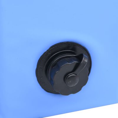 vidaXL Foldable Dog Swimming Pool Blue 118.1"x15.7" PVC