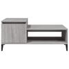 vidaXL Coffee Table Gray Sonoma Engineered wood Medium Coffee Table