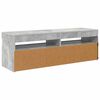 vidaXL TV Cabinet Concrete grey Engineered wood Small TV Cabinet
