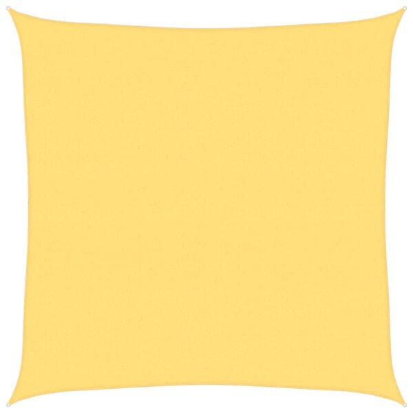 vidaXL Sunshade Sail 0.524 oz/ft&sup2; Beige 16.4&lsquo;x16.4&lsquo; HDPE