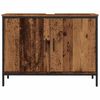 vidaXL Bathroom Sink Cabinet Old wood Engineered wood Medium