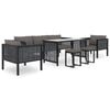 vidaXL Garden Lounge Set Anthracite