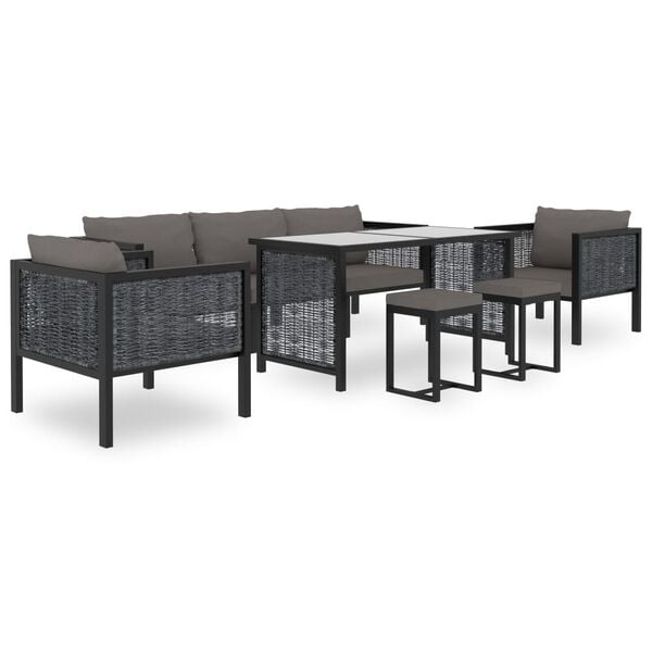 vidaXL Garden Lounge Set Anthracite