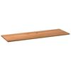 vidaXL Desk Top Light Brown 94.5x31.5x1.6" Solid Wood Oak Rectangular