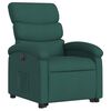 vidaXL Electric Stand Up Massage Recliner Chair Dark Green