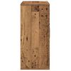 vidaXL Sideboard Old Wood 23.62 x 12.20 x 27.56 in Engineered Wood