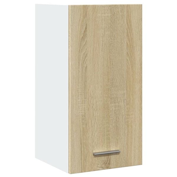 vidaXL Hanging Cabinet Sonoma Oak Engineered wood Standard cabinet size