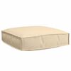 vidaXL Pallet Cushion Set 2 pcs Beige Oxford Fabric