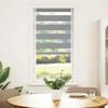 vidaXL Zebra blind 23.6"x47.2" Gray