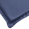 vidaXL Deck Chair Cushion Navy Blue Oxford fabric (100% polyester)