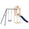 vidaXL Outdoor Playset Natural Pine, Blue