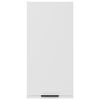 vidaXL Bathroom Cabinet White Engineered Wood Compact Bathroom Cabinet
