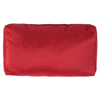 vidaXL Pallet Cushions 3 pcs Red Polyester