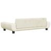 vidaXL Dog Bed Cream 100x54 x 13.0 " Velvet
