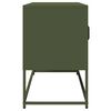 vidaXL TV Cabinet Olive Green Cold-rolled Steel Small TV Cabinet