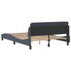 vidaXL Bed Frame Dark Grey