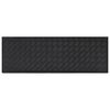 vidaXL Stair Tread Black Rubber 9.8x29.5 in Stair Tread Rectangular