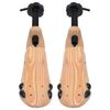 vidaXL Shoe Trees 2 Pairs Size 41-46 Solid Pine Wood