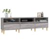 vidaXL TV Cabinet Gray sonoma Engineered wood 59 in x 11.8 in x 17.5 in
