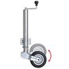 vidaXL 2.4" Heavy-duty Folding Jockey Wheel